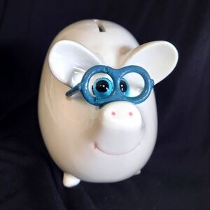 Ceramic Piggy Coin Bank